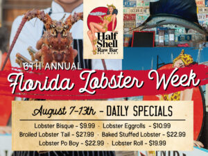 Florida Lobster Week Flyer for Restaurant